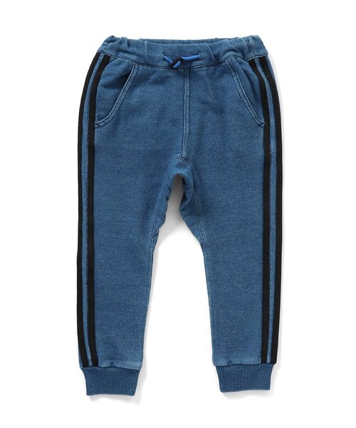 F.O.KIDS（エフオーキッズ）の「ウエストコードサイドラインカットパンツ（その他パンツ・キッズ・グレー/カーキ/ブラック/インディゴブルー・80/90/95/100/110/120/130/140/150）」の4枚目の写真