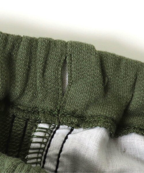 F.O.KIDS（エフオーキッズ）の「ウエストコードサイドラインカットパンツ（その他パンツ・キッズ・グレー/カーキ/ブラック/インディゴブルー・80/90/95/100/110/120/130/140/150）」の9枚目の写真