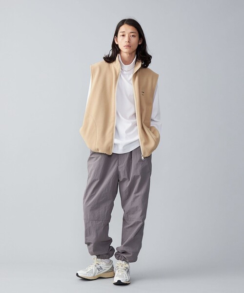 CITEN（シテン）の「＜CITEN＞フリース ベスト（ベスト・メンズ・ライトブルー/ブラック/ベージュ・L/M）」の17枚目の写真