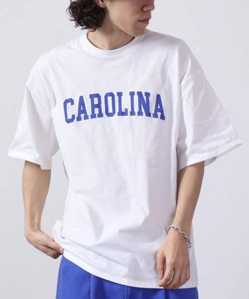 FUNALIVE(ファンアライブ)の「アメカジ半袖プリントTシャツ(Tシャツ/カットソー・メンズ・ネイビー/ホワイト系1/ホワイト系2/ブラック系/ブラック/ミント/ベージュ系/杢グレー/ホワイト/ホワイト系/ラベンダー/チャコール/グリーン/ベージュ/チャコールグレー/グリーン系・XL/L/M)」の4枚目の写真