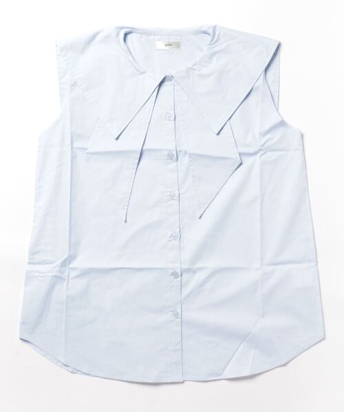 PAIN（ペイン）の「リボンセーラーシャツ（シャツ/ブラウス・レディース・ホワイト/ピンク/ブルー/ブラック・FREE）」の22枚目の写真