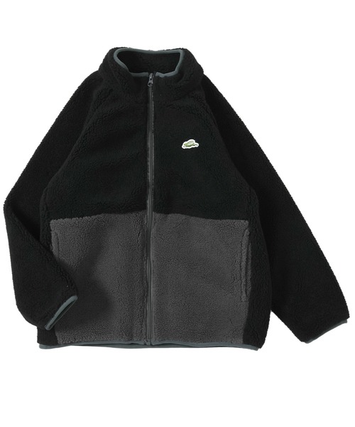 KRIFF MAYER Kid's Collection（クリフメイヤーキッズコレクション）の「シープボアジャケット（ブルゾン・キッズ・モカ/ブラック/グレー/カーキ・150/170/160/140/130/120）」の3枚目の写真