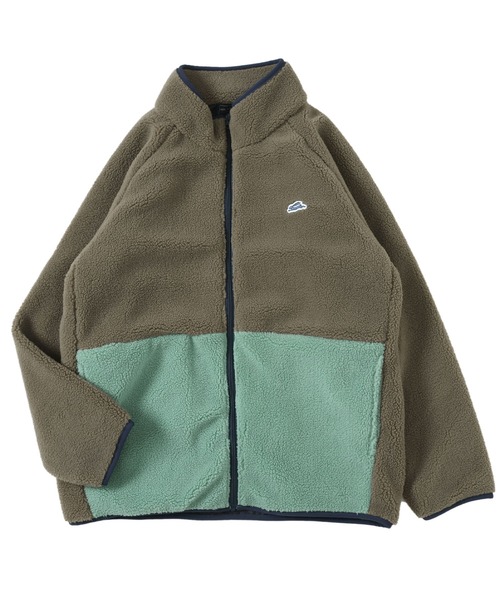 KRIFF MAYER Kid's Collection（クリフメイヤーキッズコレクション）の「シープボアジャケット（ブルゾン・キッズ・モカ/ブラック/グレー/カーキ・150/170/160/140/130/120）」の11枚目の写真