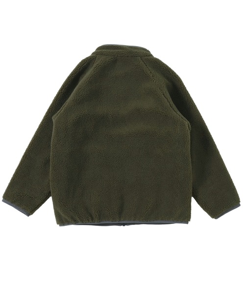 KRIFF MAYER Kid's Collection（クリフメイヤーキッズコレクション）の「シープボアジャケット（ブルゾン・キッズ・モカ/ブラック/グレー/カーキ・150/170/160/140/130/120）」の13枚目の写真