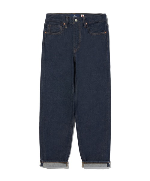 群言堂/根々　デニムバルーンパンツ　インディゴ　Free 日本製 Levi's/リーバイス ハイウエストバルーンデニム ダーク