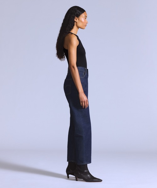 Levi's(リーバイス)の「Levi's/リーバイス ハイウエストバルーンデニム ダークインディゴ RINSE MADE OF JAPAN(デニムパンツ・レディース・ダークインディゴブルー・24inch/28inch/25inch/27inch/23inch/26inch)」の14枚目の写真