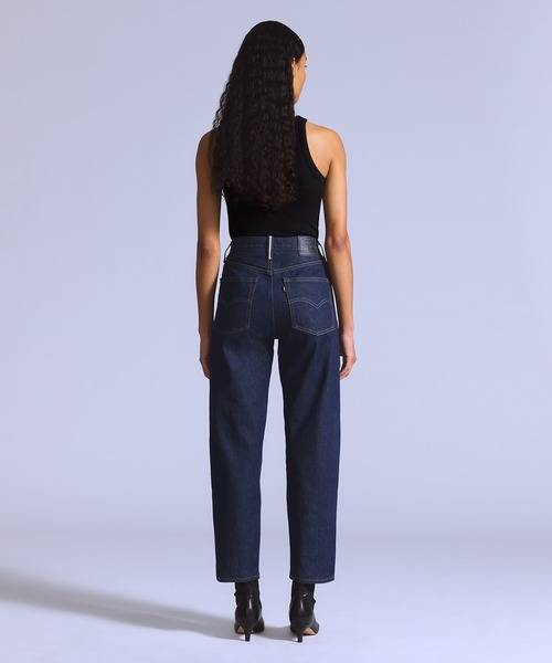 セール】Levi's/リーバイス ハイウエストバルーンデニム ダーク