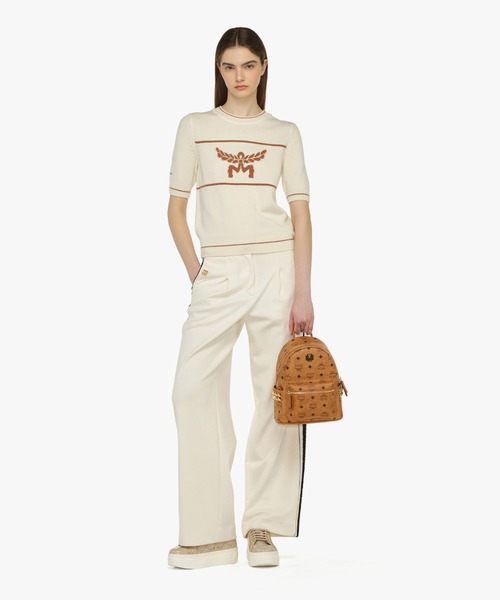 MCM（エムシーエム）の「〈スターク〉 サイドスタッズ バックパック - ヴィセトス（バックパック/リュック・メンズ・ブラック/ブラウン/ホワイト・ONE SIZE）」の10枚目の写真