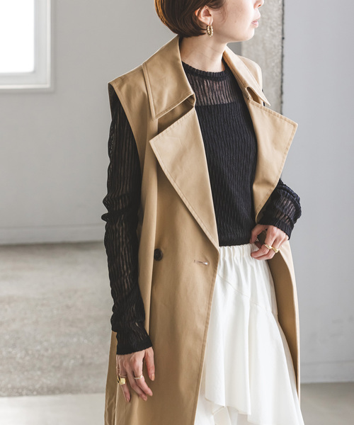 Noble（ノーブル）の「《追加》シアープリーツカットソー（T