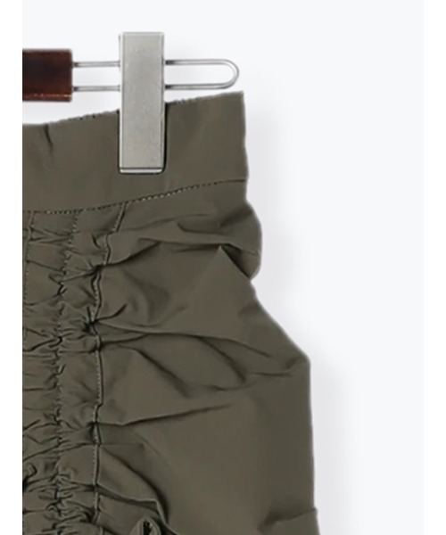 Te chichi（テチチ）の「ギャザリングロングスカート（スカート・レディース・ブラック/カーキ・F）」の6枚目の写真