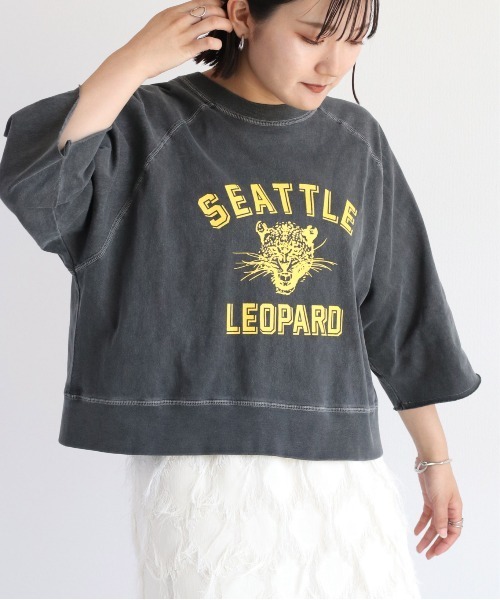 cepo（セポ）の「ヴィンテージカレッジＴｅｅ（Tシャツ/カットソー・レディース・ブラック/ブラウン/ネイビー・M）」の14枚目の写真