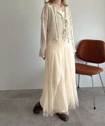 【apres jour clair】チュールキャミワンピース【ZOZOTOWN限定アイテム】