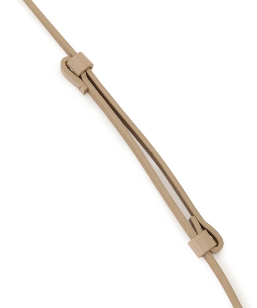 ROPE' PICNIC（ロペピクニック）の「メタルビットバックルスライドベルト（ベルト・レディース・ベージュ/ネイビー/ブラック・FREE）」の8枚目の写真