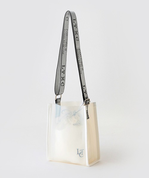 クロスモチーフ ショルダーバッグ 透明 Amazon | [ラブトキシック] 巾着つきクリアショルダーBAG