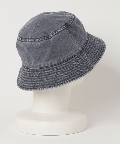 Wrangler(ラングラー)の「【Wrangler】ピグメントリバーシブルバケットハット /DS1392 YMY(ハット・メンズ・ブルー/グレー/ブラック・FREE)」の4枚目の写真