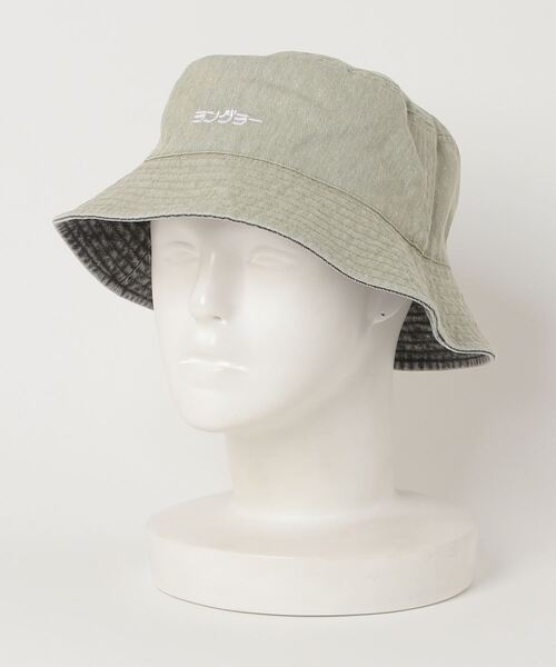 Wrangler(ラングラー)の「【Wrangler】ピグメントリバーシブルバケットハット /DS1392 YMY(ハット・メンズ・ブルー/グレー/ブラック・FREE)」の8枚目の写真
