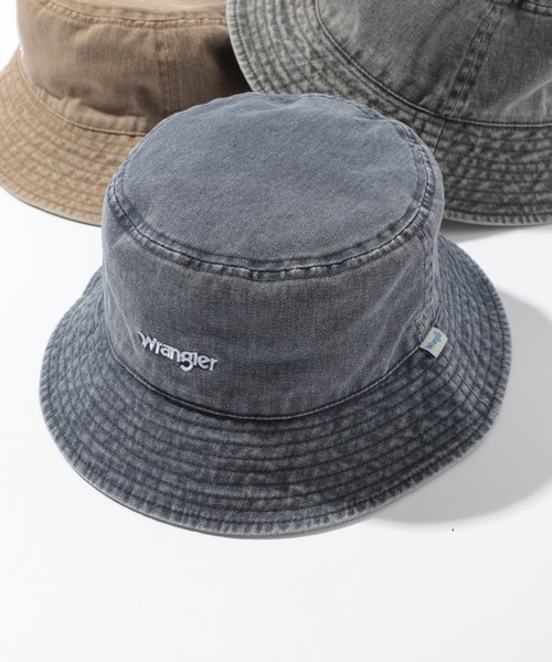 Wrangler(ラングラー)の「【Wrangler】ピグメントリバーシブルバケットハット /DS1392 YMY(ハット・メンズ・ブルー/グレー/ブラック・FREE)」の3枚目の写真