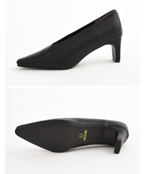 Re:EDIT（リエディ）の「Uカットポインテッドトゥデザインパンプス（パンプス・レディース・シルバー/オフホワイト/ブラック・MEDIUM/LARGE/SMALL）」の12枚目の写真