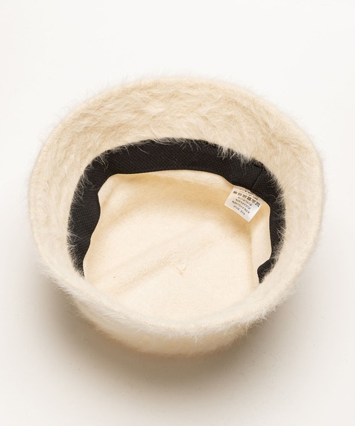 polka polka(ポルカポルカ)の「ふわふわシャギー バケットハット(ハット・レディース・ブラック/アイボリー・FREE)」の12枚目の写真