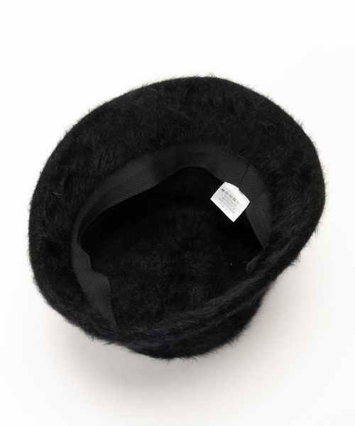 polka polka(ポルカポルカ)の「ふわふわシャギー バケットハット(ハット・レディース・ブラック/アイボリー・FREE)」の15枚目の写真