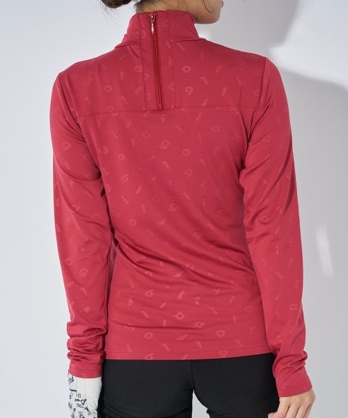 FILA GOLF（フィラゴルフ ）の「【FILA GOLF:フィラゴルフ】レディース長袖モックネックシャツ　ゴルフ（シャツ/ブラウス・レディース・レッド/オフホワイト/ブラック・LARGE/MEDIUM/X-LARGE）」の17枚目の写真
