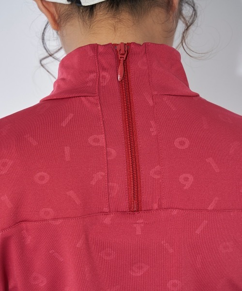 FILA GOLF（フィラゴルフ ）の「【FILA GOLF:フィラゴルフ】レディース長袖モックネックシャツ　ゴルフ（シャツ/ブラウス・レディース・レッド/オフホワイト/ブラック・LARGE/MEDIUM/X-LARGE）」の20枚目の写真