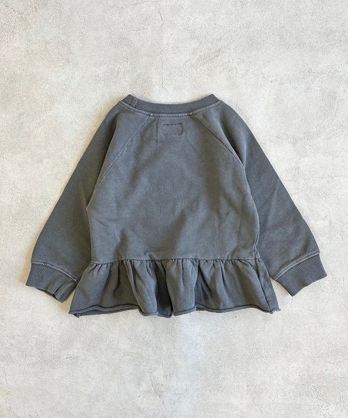 BIG FIELD(ビッグフィールド)の「ピグメントプリントチュニック(90~150cm)(チュニック・キッズ・チャコール/ピンク/オフホワイト・120/110/140/130/150/100/90)」の12枚目の写真