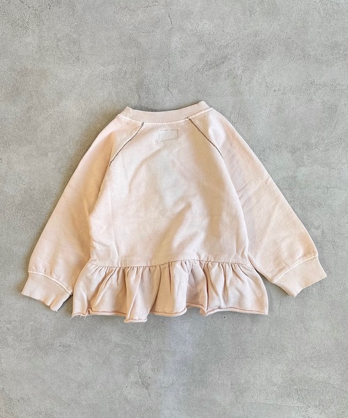 BIG FIELD(ビッグフィールド)の「ピグメントプリントチュニック(90~150cm)(チュニック・キッズ・チャコール/ピンク/オフホワイト・120/110/140/130/150/100/90)」の16枚目の写真
