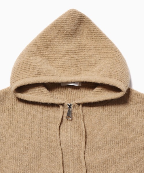 ROOPTOKYO（ループトウキョウ）の「▲ショート丈フルジップニットベスト（ベスト・レディース・ホワイト/ライトブラウン/グレー/ブラック・FREE）」の16枚目の写真