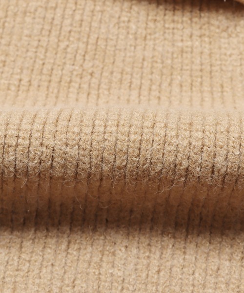 ROOPTOKYO（ループトウキョウ）の「▲ショート丈フルジップニットベスト（ベスト・レディース・ホワイト/ライトブラウン/グレー/ブラック・FREE）」の19枚目の写真