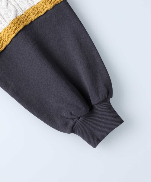 Lee(リー)の「【LEE別注】ニット切替スウェット(スウェット・レディース・ダークグレー・M/L)」の20枚目の写真