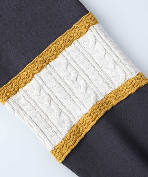 Lee(リー)の「【LEE別注】ニット切替スウェット(スウェット・レディース・ダークグレー・M/L)」の21枚目の写真