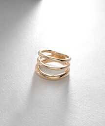 COCOSHNIK（ココシュニック）の「K10スリーライン リング（リング）」