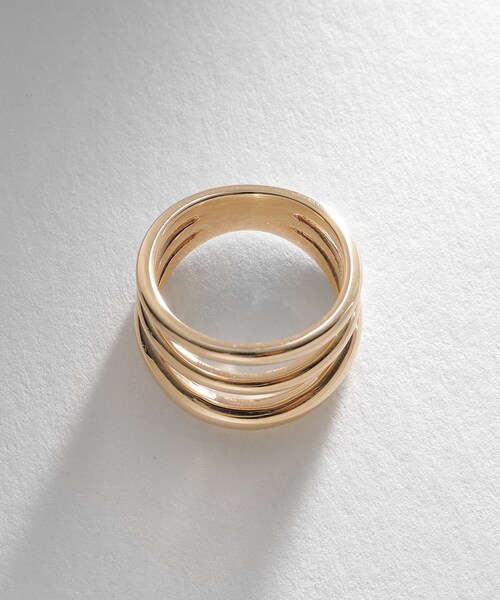K10スリーライン リング（リング）｜COCOSHNIK（ココシュニック）の