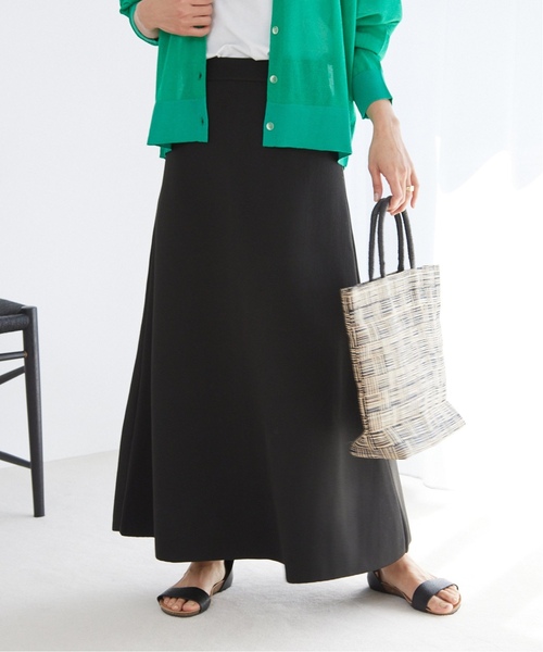 JOURNAL STANDARD relume（ジャーナルスタンダード　レリューム）の「《追加3》ウォッシャブルスポンジニットフレアスカート（スカート・レディース・チャコールグレー/ブラック・FREE）」の19枚目の写真