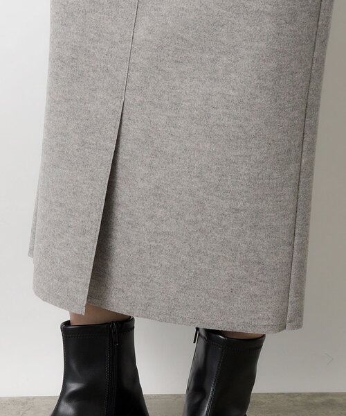OPAQUE.CLIP（オペークドットクリップ）の「◆≪S-LLsize≫ ウールライク ジャージタイトスカート【洗濯機洗い可】（スカート・レディース・チャコールグレー/グレー/ナチュラル・40/38/42/36）」の18枚目の写真