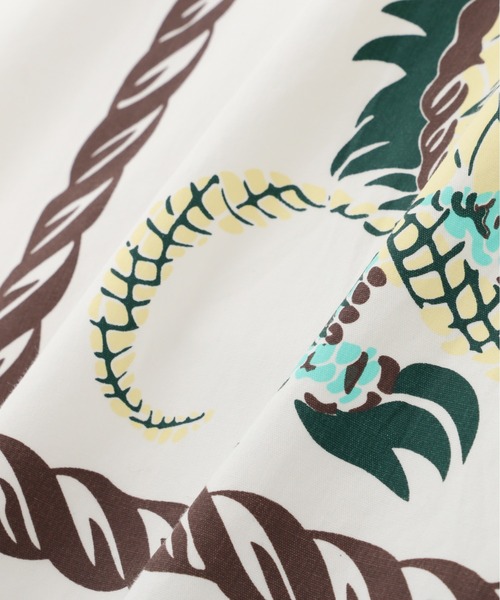 Schott(ショット)の「Schott/ショット/DABO SHIRT "DRAGON"/ダボシャツ "ドラゴン"(シャツ/ブラウス・メンズ・ベージュ/ホワイト・M/L/XL)」の22枚目の写真