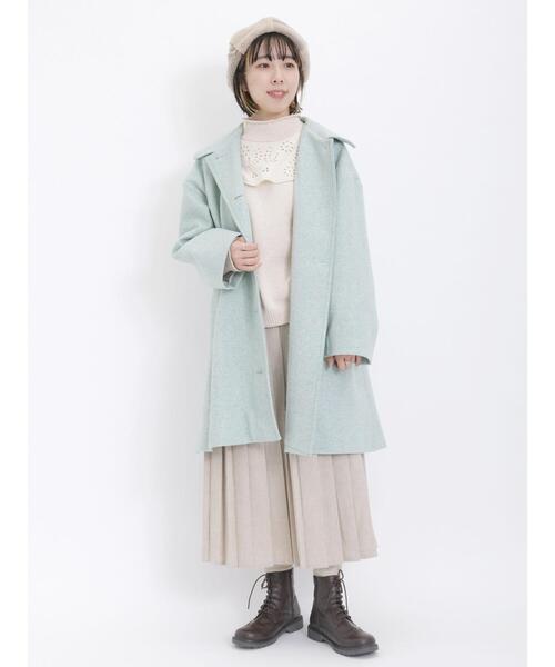 Samansa Mos2（サマンサ モスモス）の「柄アソートプリーツスカート（スカート・レディース・モカ/レッド/グリーン/ベージュ・F）」の21枚目の写真