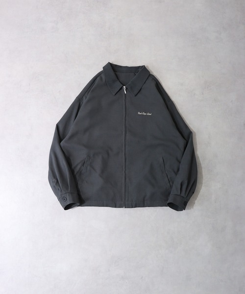RED EAR レッドイヤー 藍染め スウェットジャケット ジップ ブルゾン RED EAR レッドイヤー 藍染め スウェットジャケット ジップ