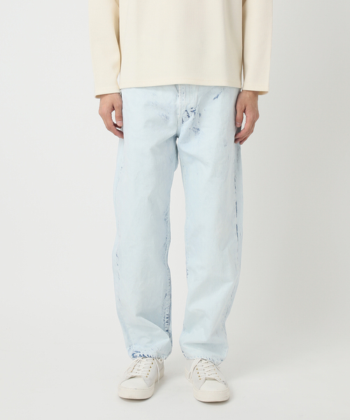 EDIFICE LA BOUCLE（エディフィスラブークル）の「【LA BOUCLE / ラブークル】5ポケット デニム (ホワイトブリーチ)（デニムパンツ・メンズ・ホワイト系その他・1/2）」の8枚目の写真