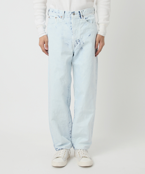 EDIFICE LA BOUCLE（エディフィスラブークル）の「【LA BOUCLE / ラブークル】5ポケット デニム (ホワイトブリーチ)（デニムパンツ・メンズ・ホワイト系その他・1/2）」の9枚目の写真