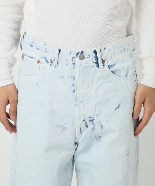 EDIFICE LA BOUCLE（エディフィスラブークル）の「【LA BOUCLE / ラブークル】5ポケット デニム (ホワイトブリーチ)（デニムパンツ・メンズ・ホワイト系その他・1/2）」の15枚目の写真