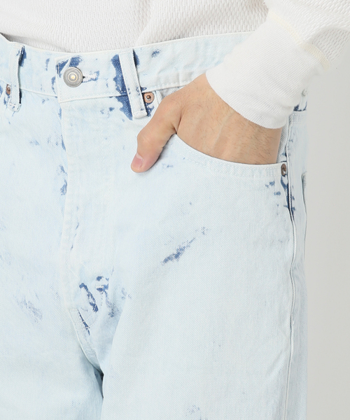 EDIFICE LA BOUCLE（エディフィスラブークル）の「【LA BOUCLE / ラブークル】5ポケット デニム (ホワイトブリーチ)（デニムパンツ・メンズ・ホワイト系その他・1/2）」の16枚目の写真