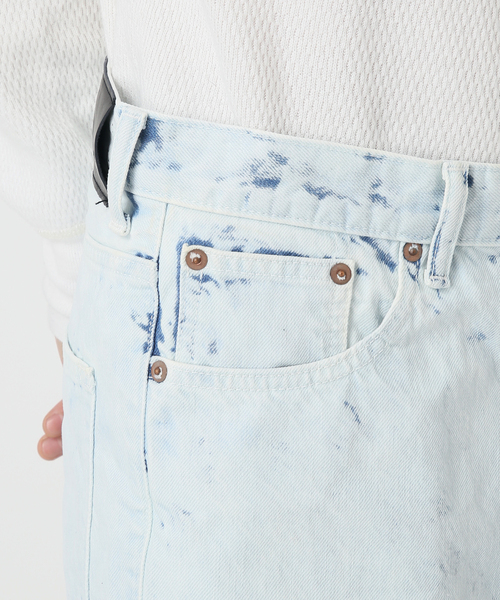 EDIFICE LA BOUCLE（エディフィスラブークル）の「【LA BOUCLE / ラブークル】5ポケット デニム (ホワイトブリーチ)（デニムパンツ・メンズ・ホワイト系その他・1/2）」の18枚目の写真