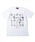 RADIO EVA�i���a�I�G���@�j�́uRADIO EVA A101 TYPOGRAPHY OF EVA index T-Shirt ���iT�V���c/�J�b�g�\�[�j�v�b�z���C�g×�u���b�N