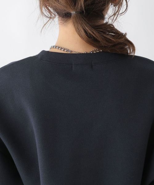 LEPSIM（レプシィム）の「裾ZIPダンボールプルオーバー　183627（Tシャツ/カットソー・レディース・ネイビー/オフホワイト/ブルー・FREE）」の14枚目の写真