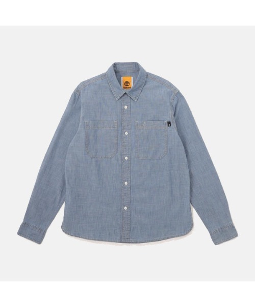 【セール】メンズ デニム シャンブレー シャツ(シャツ/ブラウス)|Timberland(ティンバーランド)