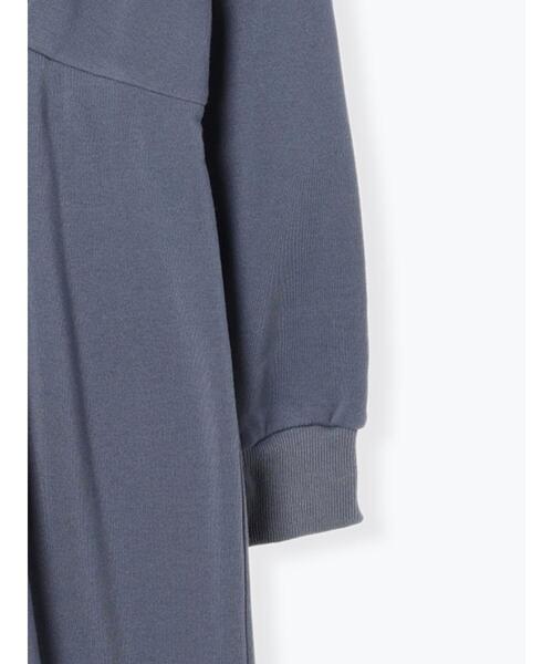 Te chichi TERRASSE（テチチテラス）の「裏起毛タックワンピース（ワンピース・レディース・ブラック/ブルー/オフホワイト・F）」の18枚目の写真