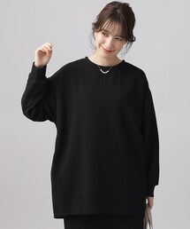 ◆【洗える】なめらかタッチ ダンボール ドルマントップス