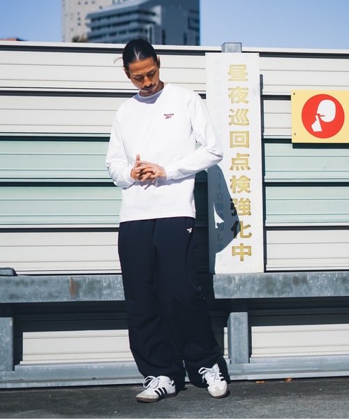 セール】【Reebok/リーボック】カラーロングスリーブTシャツ/長袖ロンT